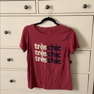 J Crew tee